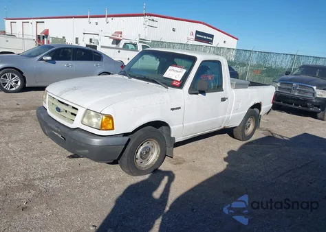 2002 Ford Ranger Xl/Xlt из США, поврежденный, VIN 1FTYR10D02PB70144